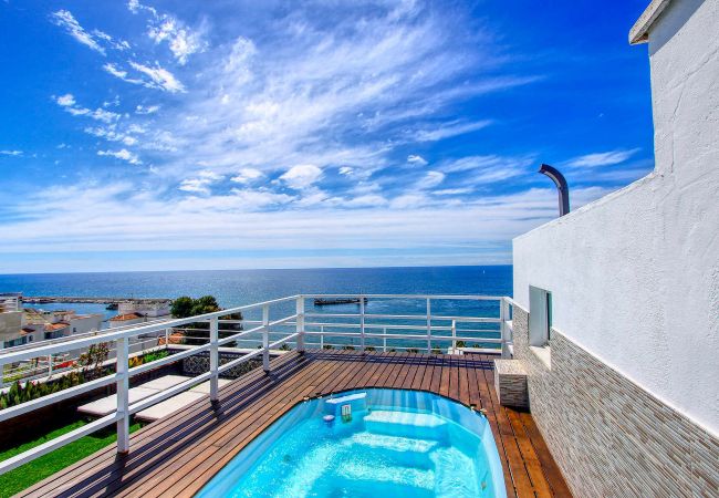 Lejlighed i Marbella - 1149 Stunning Duplex Penthouse with Sea View