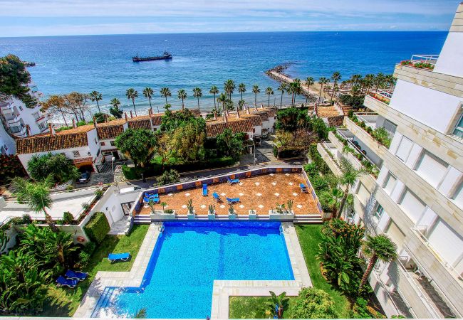 Lejlighed i Marbella - 1149 Stunning Duplex Penthouse with Sea View