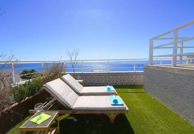 Lejlighed i Marbella - 1149 Stunning Duplex Penthouse with Sea View