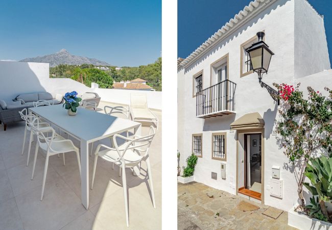 Byhus i Nueva andalucia - EN37- Spacious, cozy townhouse, Marbella