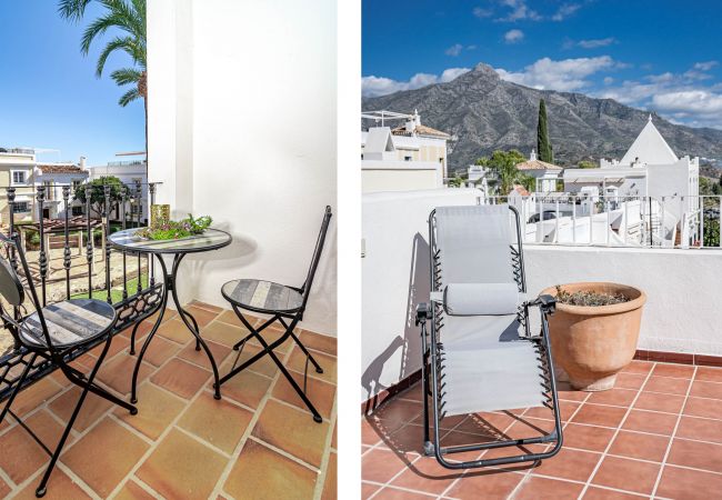 Byhus i Nueva andalucia - AP103- Aloha Pueblo Marbella by Roomservices