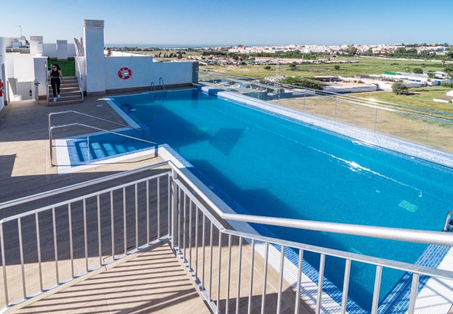 Lejlighed i Nueva andalucia - JG5.1B - 3 bedroom flat with gym & rooftop pool