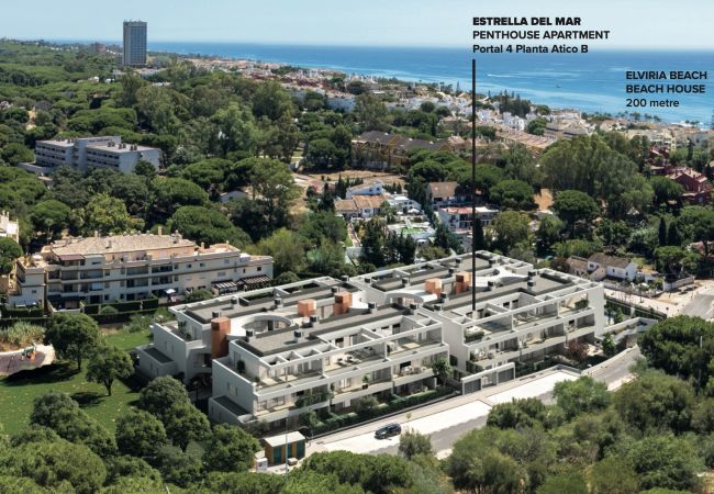 Apartamento en Marbella - 3065 New 3-bedrooms penthouse Elviria Marbella