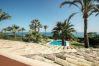 Villa in Estepona - 1072 Beachfront El Paraiso Retreat with Pool & BBQ