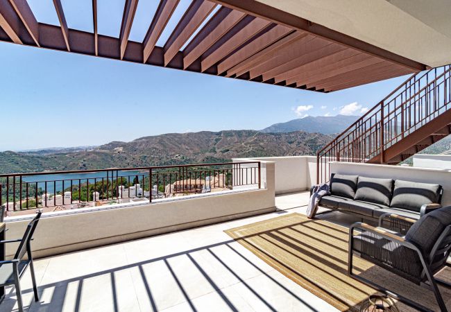 Apartment in Marbella - AMH.F1 - Open plan, jacuzzi and magnificent view