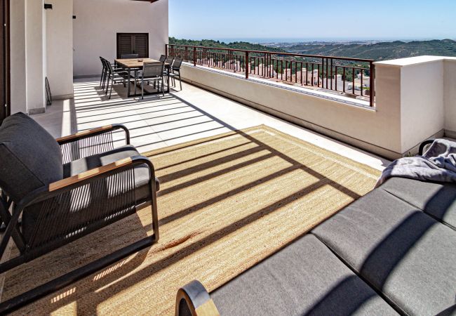 Apartment in Marbella - AMH.F1 - Open plan, jacuzzi and magnificent view