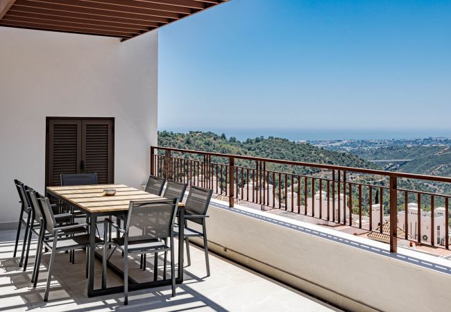 Apartment in Marbella - AMH.F1 - Open plan, jacuzzi and magnificent view